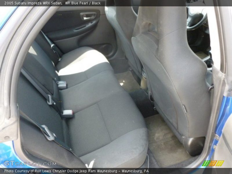 WR Blue Pearl / Black 2005 Subaru Impreza WRX Sedan