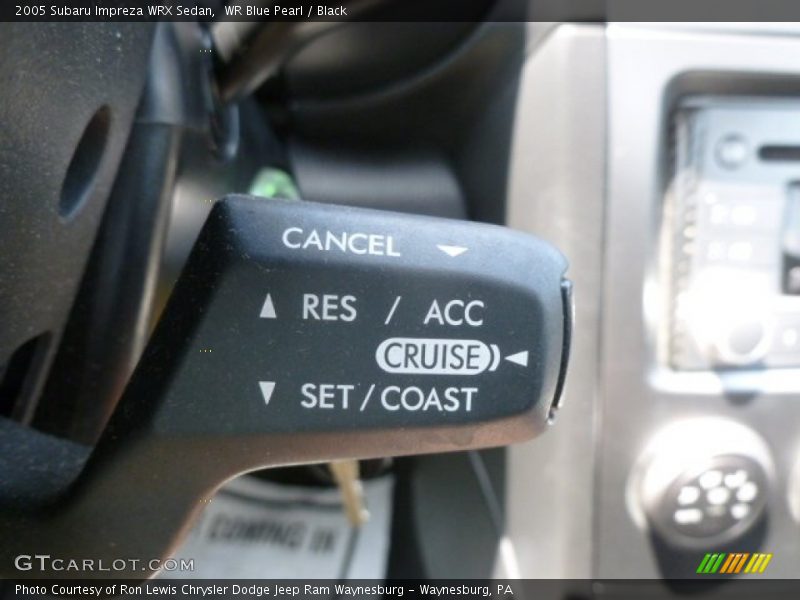WR Blue Pearl / Black 2005 Subaru Impreza WRX Sedan