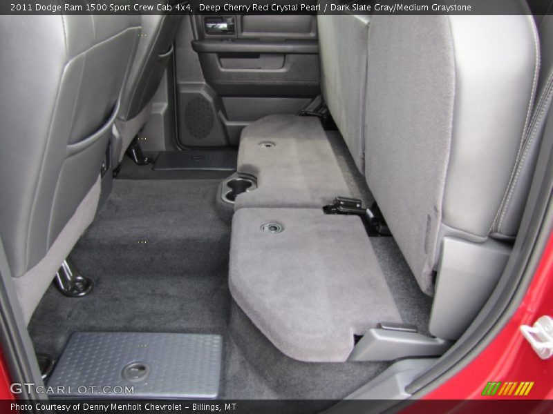Deep Cherry Red Crystal Pearl / Dark Slate Gray/Medium Graystone 2011 Dodge Ram 1500 Sport Crew Cab 4x4