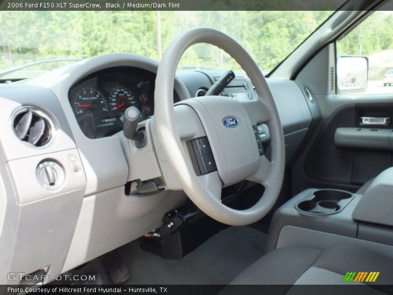 Black / Medium/Dark Flint 2006 Ford F150 XLT SuperCrew