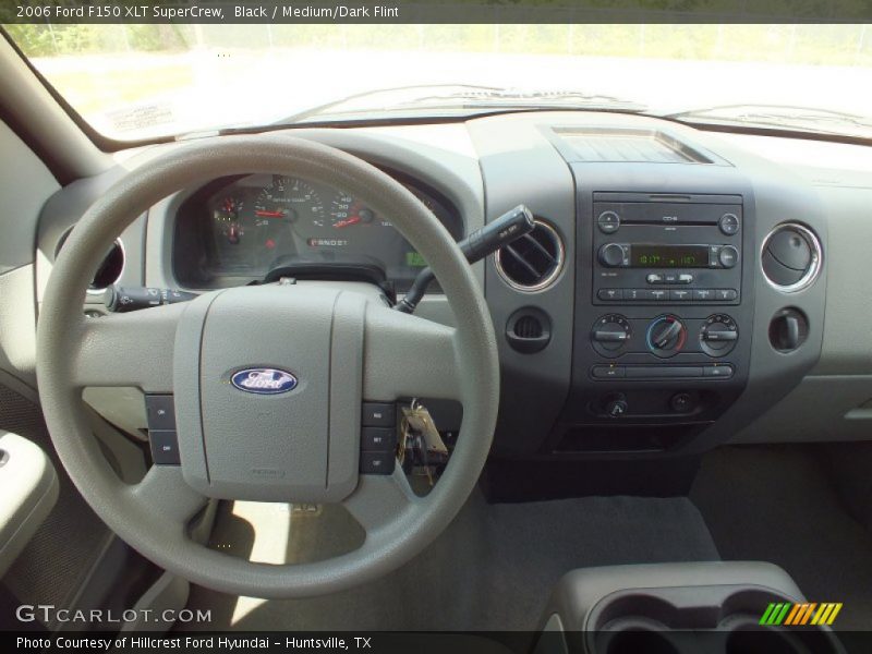 Black / Medium/Dark Flint 2006 Ford F150 XLT SuperCrew