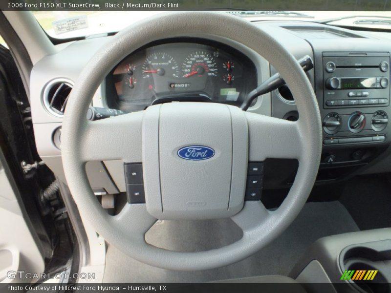 Black / Medium/Dark Flint 2006 Ford F150 XLT SuperCrew