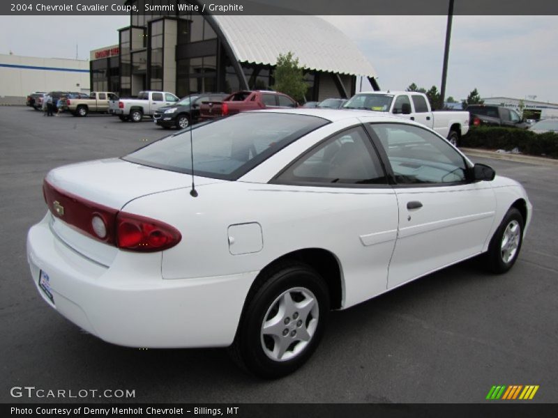 Summit White / Graphite 2004 Chevrolet Cavalier Coupe