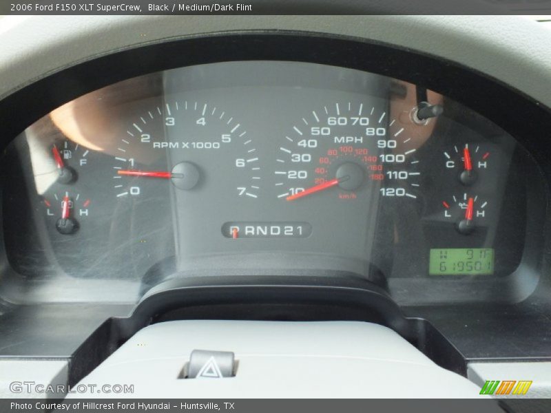 Black / Medium/Dark Flint 2006 Ford F150 XLT SuperCrew