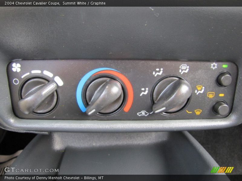Summit White / Graphite 2004 Chevrolet Cavalier Coupe