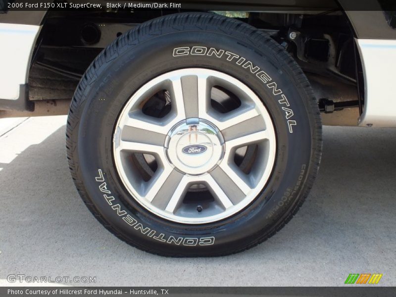 Black / Medium/Dark Flint 2006 Ford F150 XLT SuperCrew