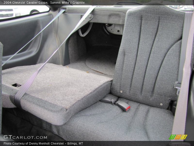 Summit White / Graphite 2004 Chevrolet Cavalier Coupe