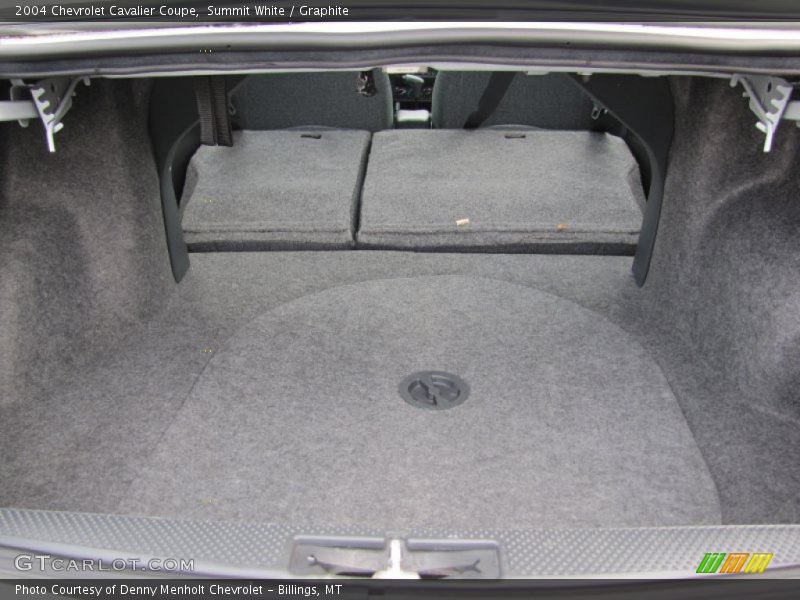 Summit White / Graphite 2004 Chevrolet Cavalier Coupe