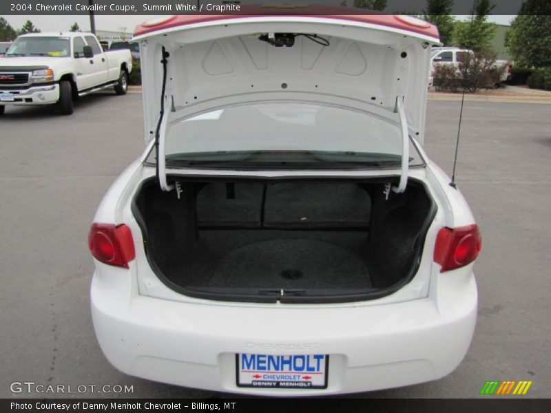 Summit White / Graphite 2004 Chevrolet Cavalier Coupe