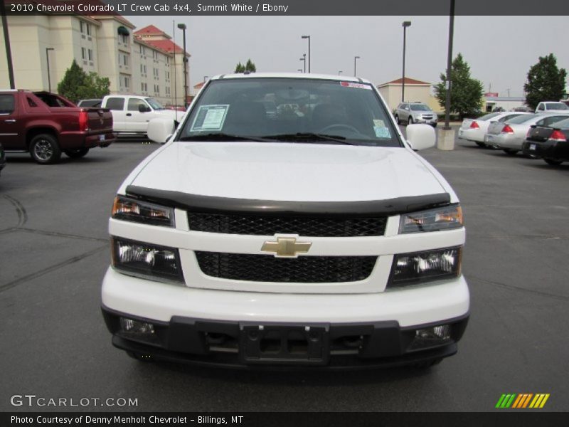 Summit White / Ebony 2010 Chevrolet Colorado LT Crew Cab 4x4