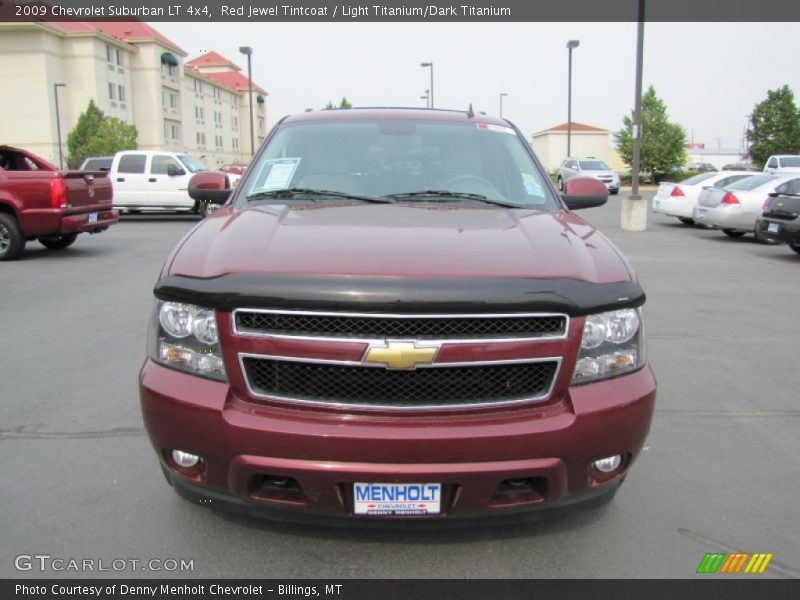 Red Jewel Tintcoat / Light Titanium/Dark Titanium 2009 Chevrolet Suburban LT 4x4