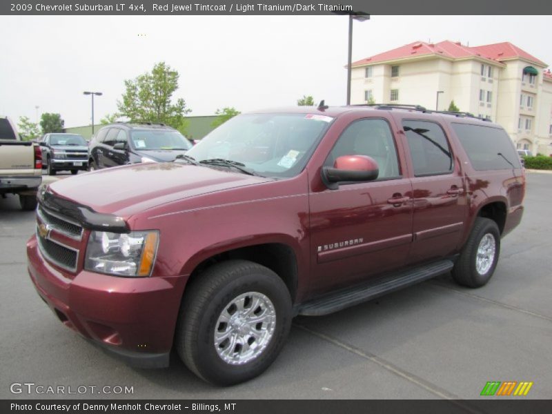 Red Jewel Tintcoat / Light Titanium/Dark Titanium 2009 Chevrolet Suburban LT 4x4