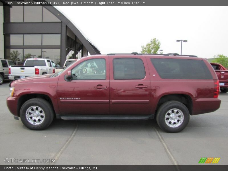 Red Jewel Tintcoat / Light Titanium/Dark Titanium 2009 Chevrolet Suburban LT 4x4