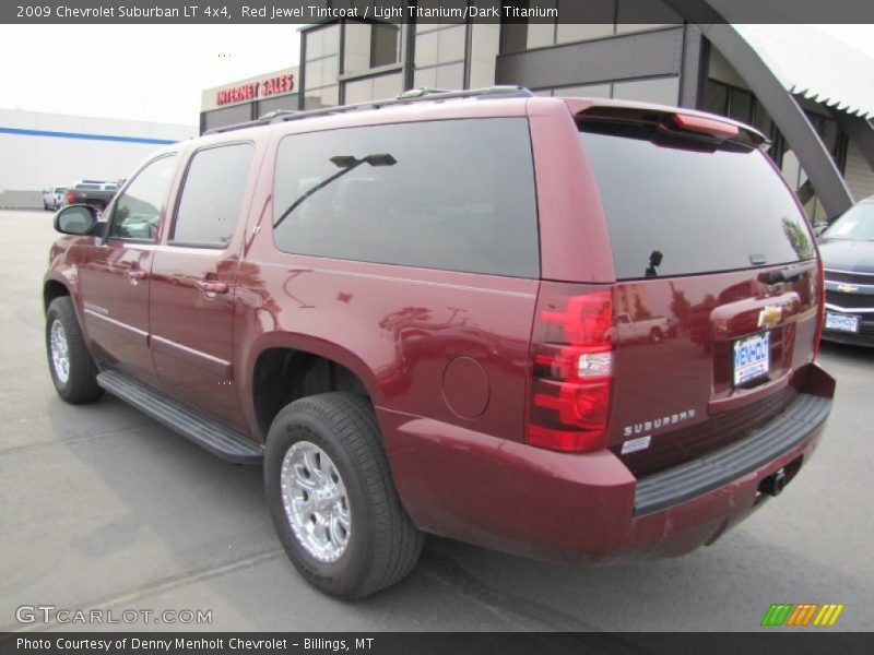 Red Jewel Tintcoat / Light Titanium/Dark Titanium 2009 Chevrolet Suburban LT 4x4