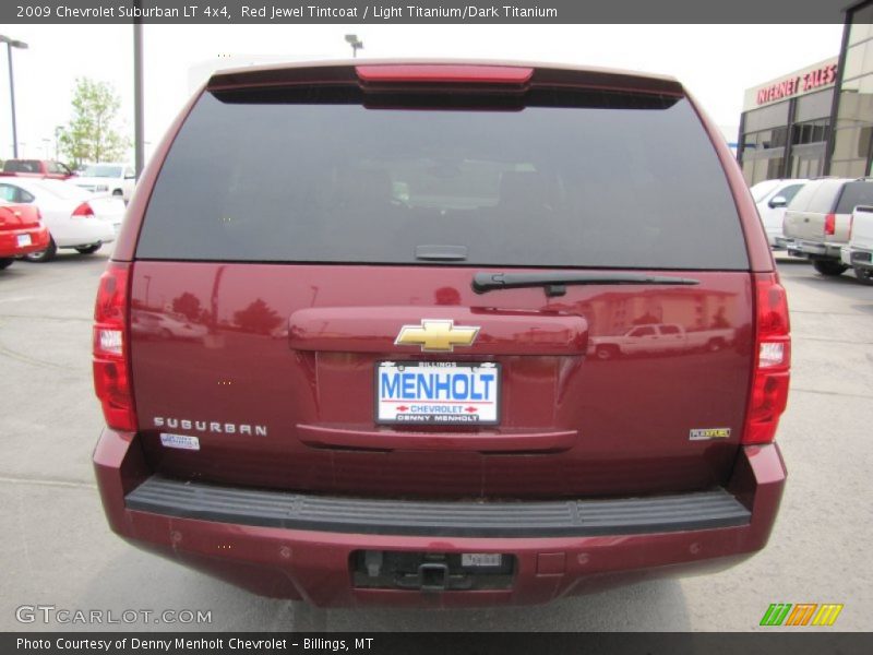 Red Jewel Tintcoat / Light Titanium/Dark Titanium 2009 Chevrolet Suburban LT 4x4