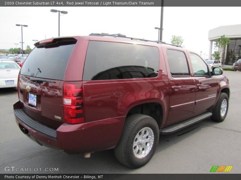 Red Jewel Tintcoat / Light Titanium/Dark Titanium 2009 Chevrolet Suburban LT 4x4