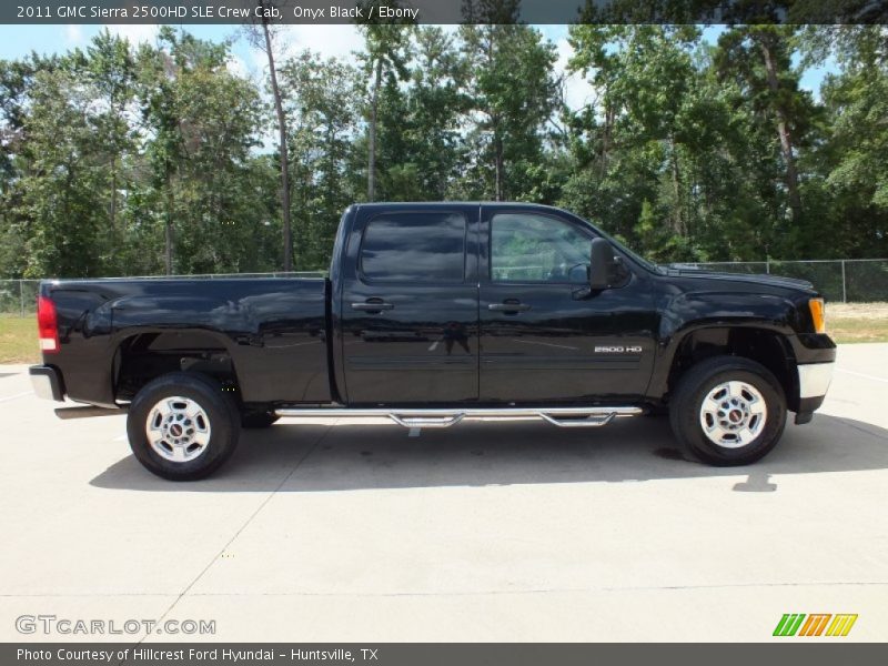 Onyx Black / Ebony 2011 GMC Sierra 2500HD SLE Crew Cab