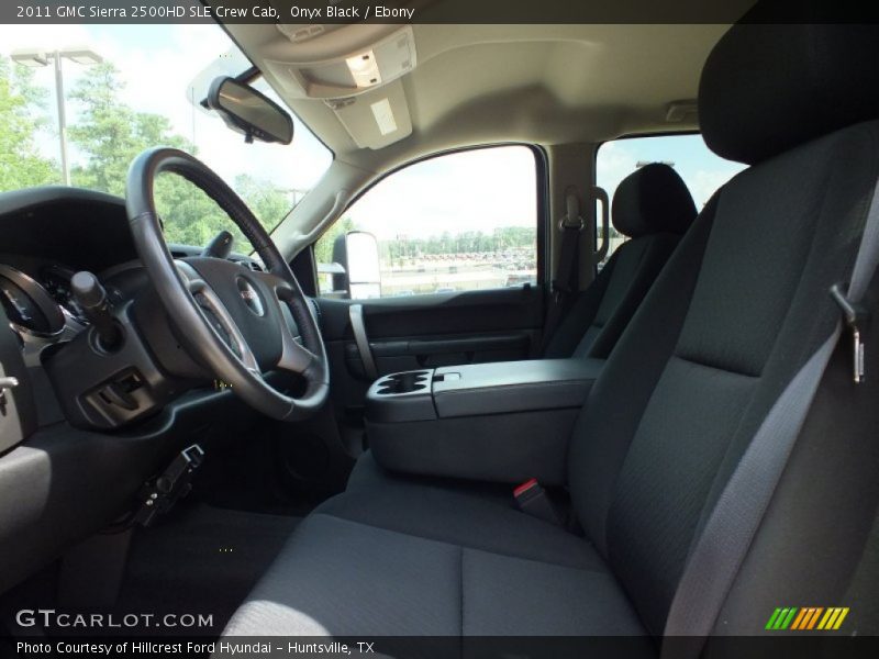 Onyx Black / Ebony 2011 GMC Sierra 2500HD SLE Crew Cab