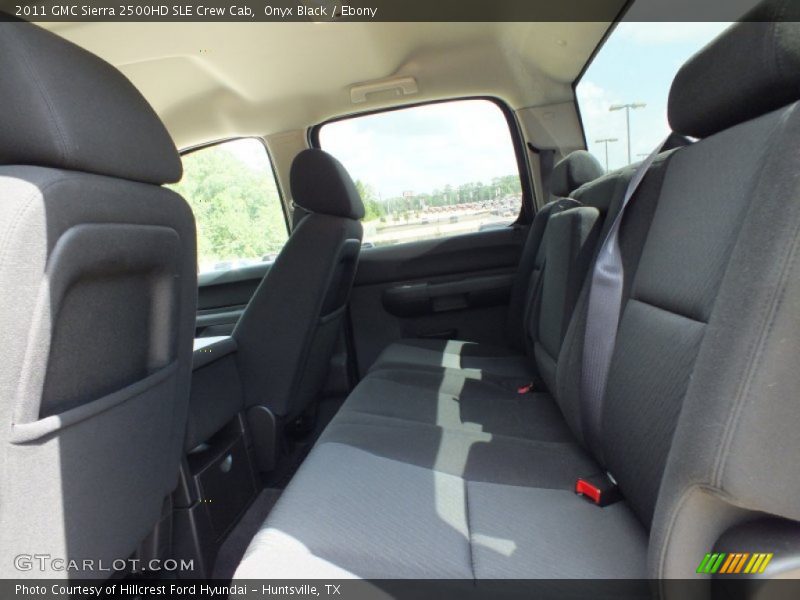Onyx Black / Ebony 2011 GMC Sierra 2500HD SLE Crew Cab