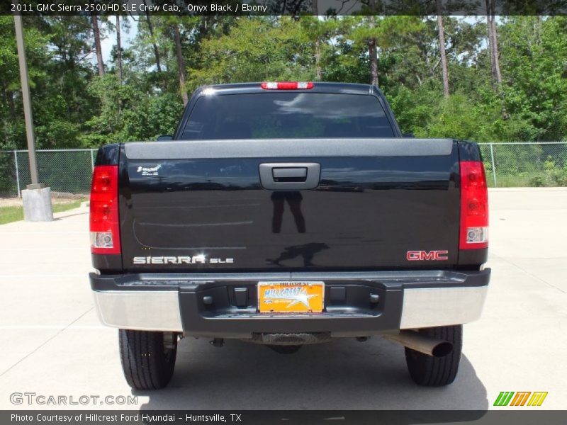 Onyx Black / Ebony 2011 GMC Sierra 2500HD SLE Crew Cab