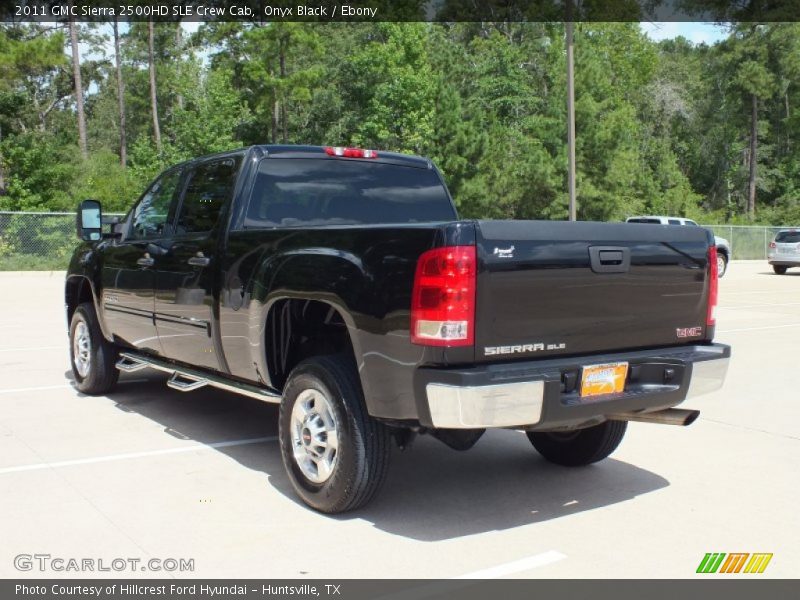 Onyx Black / Ebony 2011 GMC Sierra 2500HD SLE Crew Cab