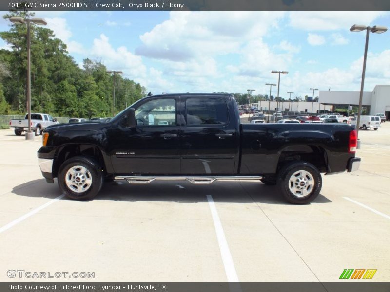 Onyx Black / Ebony 2011 GMC Sierra 2500HD SLE Crew Cab