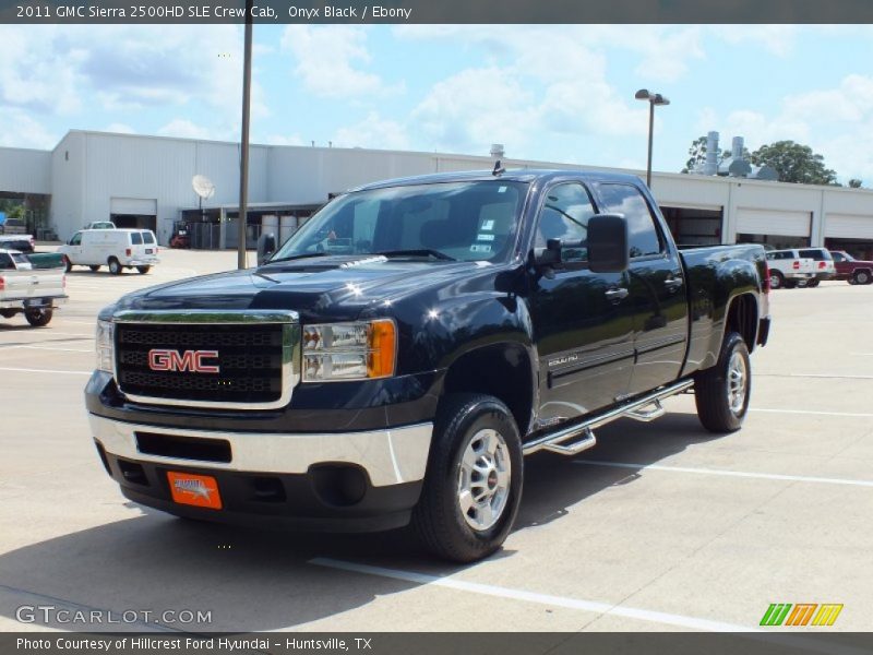 Onyx Black / Ebony 2011 GMC Sierra 2500HD SLE Crew Cab