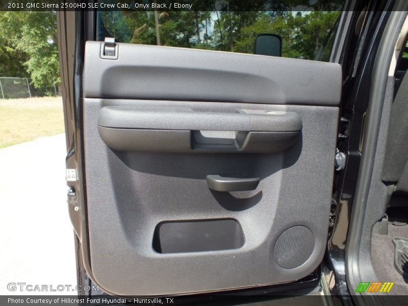 Onyx Black / Ebony 2011 GMC Sierra 2500HD SLE Crew Cab