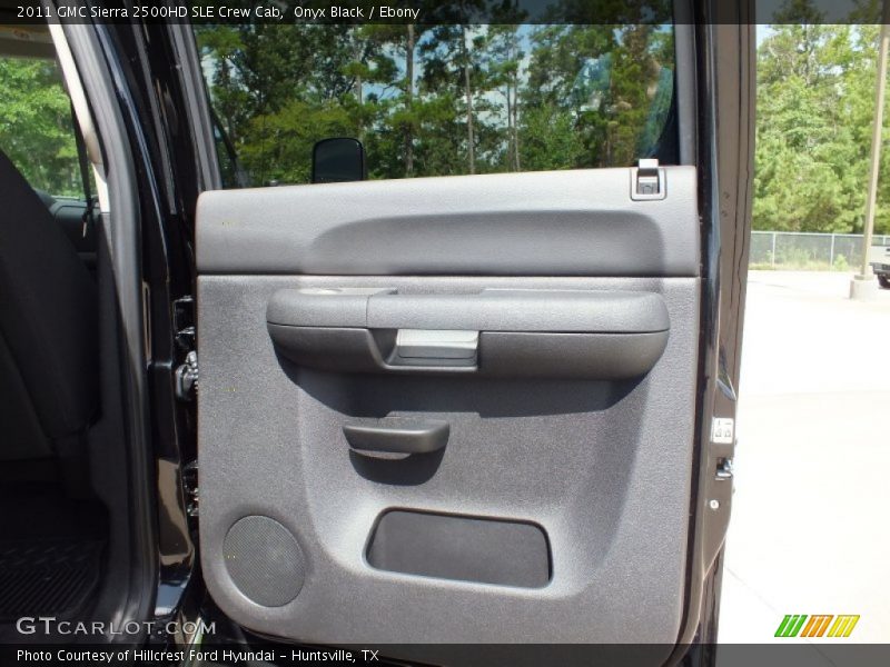 Onyx Black / Ebony 2011 GMC Sierra 2500HD SLE Crew Cab
