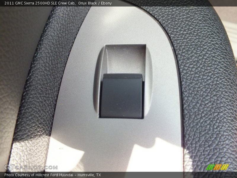 Onyx Black / Ebony 2011 GMC Sierra 2500HD SLE Crew Cab