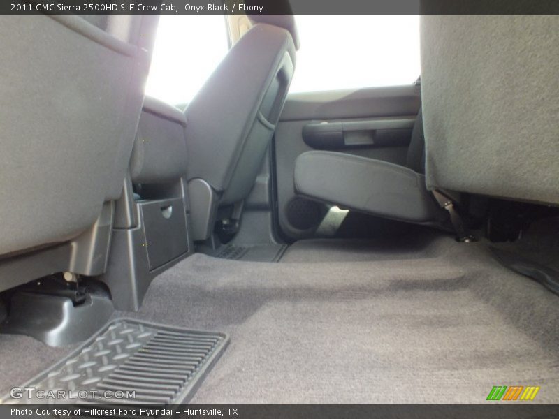 Onyx Black / Ebony 2011 GMC Sierra 2500HD SLE Crew Cab