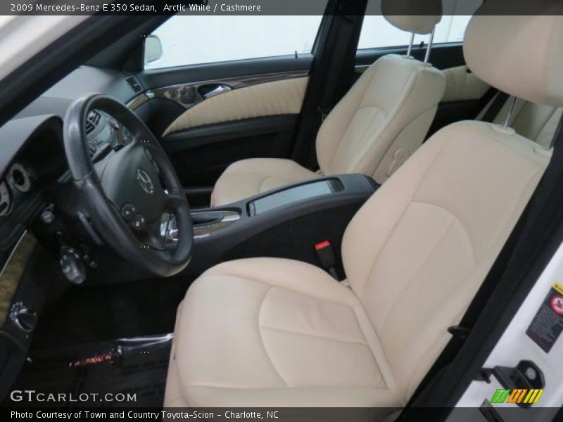Arctic White / Cashmere 2009 Mercedes-Benz E 350 Sedan