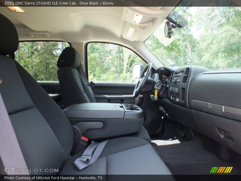 Onyx Black / Ebony 2011 GMC Sierra 2500HD SLE Crew Cab