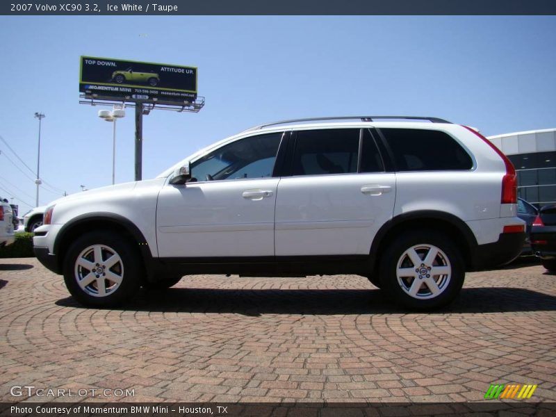 Ice White / Taupe 2007 Volvo XC90 3.2
