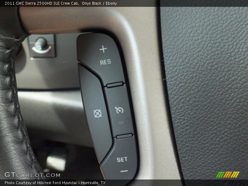 Onyx Black / Ebony 2011 GMC Sierra 2500HD SLE Crew Cab