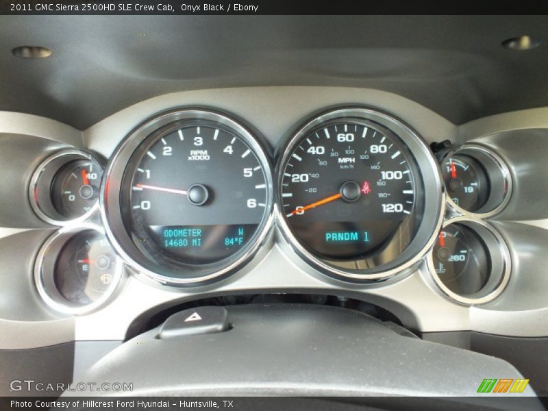  2011 Sierra 2500HD SLE Crew Cab SLE Crew Cab Gauges