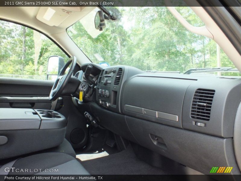 Onyx Black / Ebony 2011 GMC Sierra 2500HD SLE Crew Cab