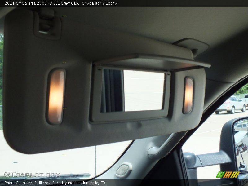 Onyx Black / Ebony 2011 GMC Sierra 2500HD SLE Crew Cab