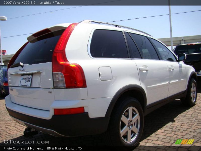 Ice White / Taupe 2007 Volvo XC90 3.2