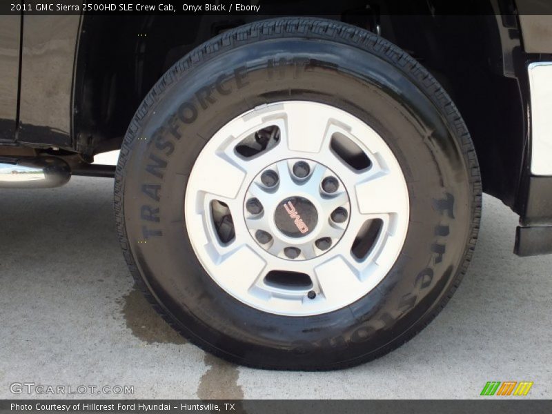 Onyx Black / Ebony 2011 GMC Sierra 2500HD SLE Crew Cab