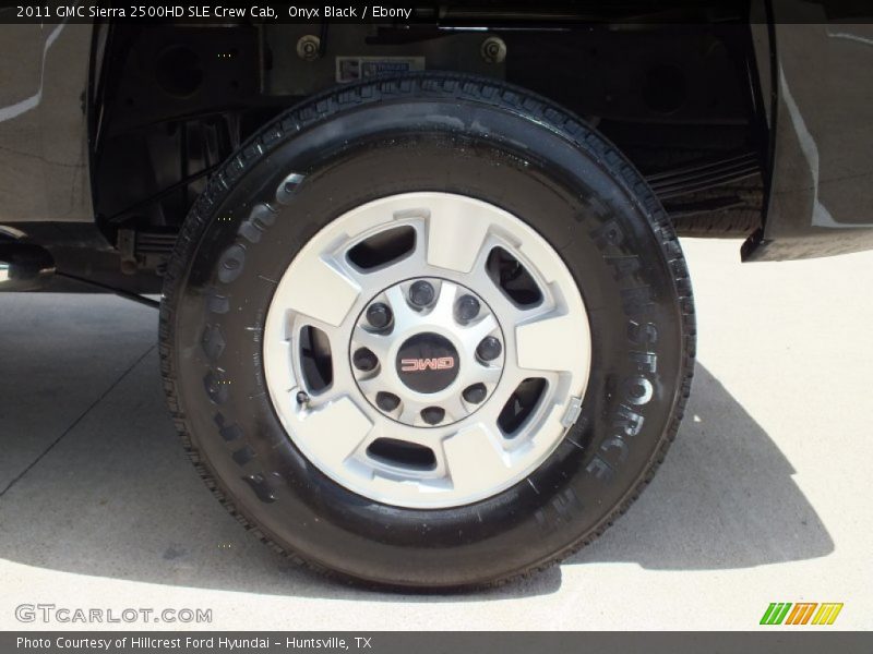 Onyx Black / Ebony 2011 GMC Sierra 2500HD SLE Crew Cab