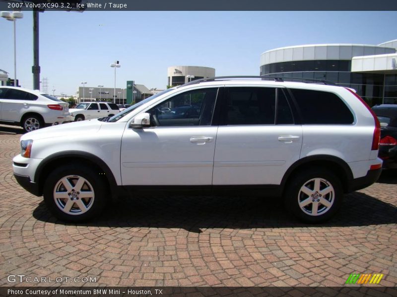 Ice White / Taupe 2007 Volvo XC90 3.2