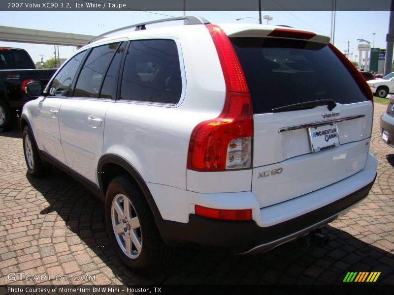 Ice White / Taupe 2007 Volvo XC90 3.2