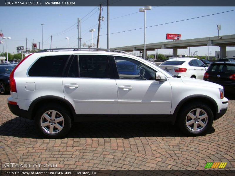Ice White / Taupe 2007 Volvo XC90 3.2