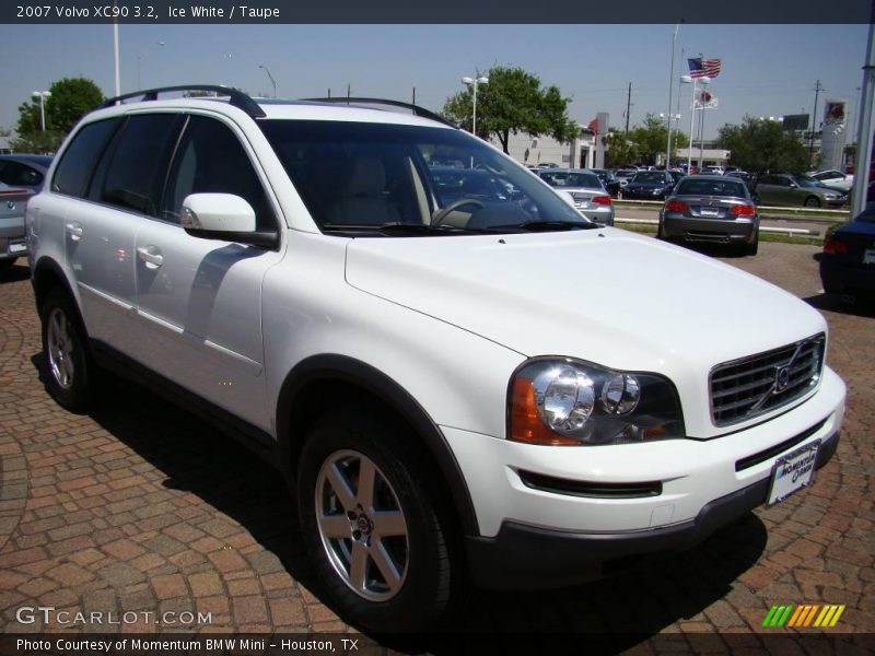 Ice White / Taupe 2007 Volvo XC90 3.2