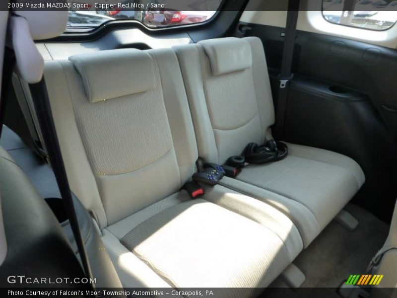 Copper Red Mica / Sand 2009 Mazda MAZDA5 Sport