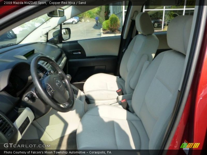 Copper Red Mica / Sand 2009 Mazda MAZDA5 Sport
