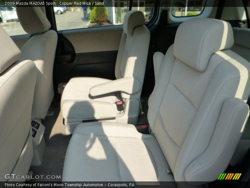 Copper Red Mica / Sand 2009 Mazda MAZDA5 Sport