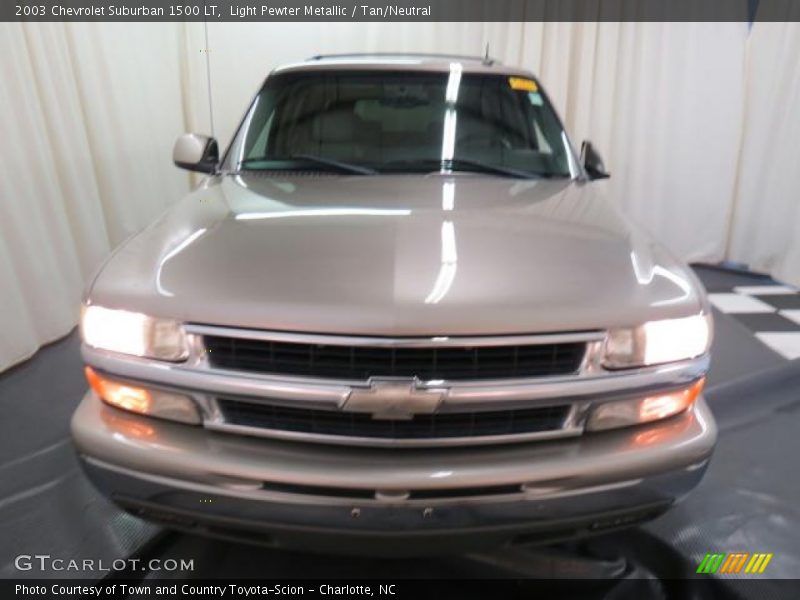 Light Pewter Metallic / Tan/Neutral 2003 Chevrolet Suburban 1500 LT