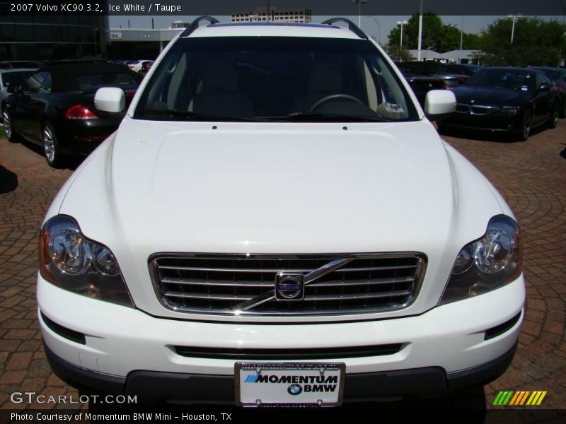 Ice White / Taupe 2007 Volvo XC90 3.2